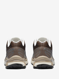 Salomon - XT-6 Sneakers in Earth Brown, Walnut and Silver