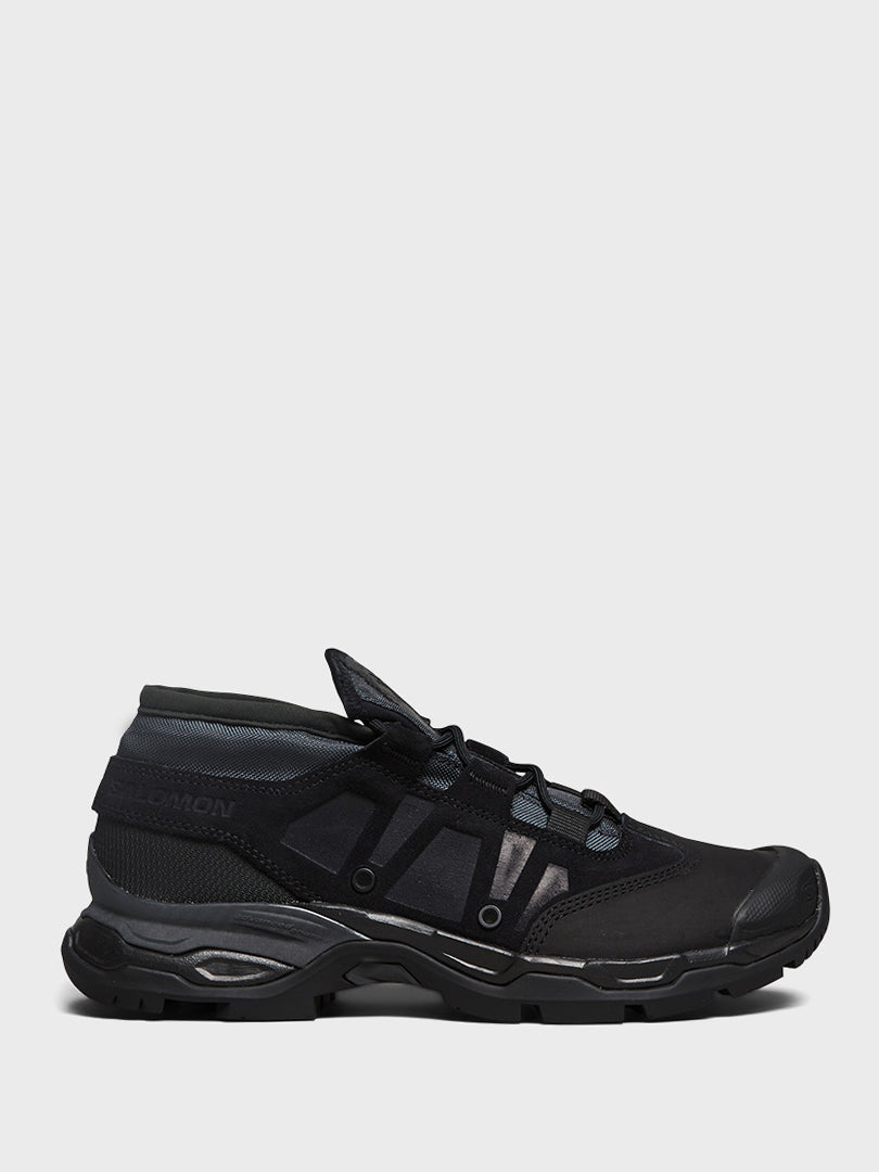 Salomon - Jungle Ultra Low Advanced Sneakers in Black, Magnet and Ebony