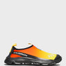 SALOMON - RX Moc 3.0 Sneakers in Black, Lemon and High Risk Red
