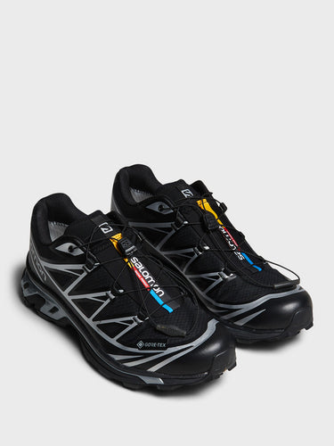 Salomon - XT-6 GTX Sneakers in Black, Ftw Silver
