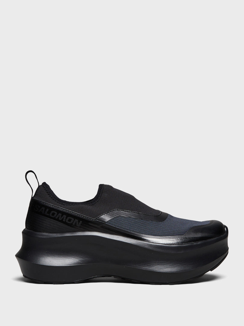 Comme Des Garçons x Salomon Slip-On Platform Sneakers in Black