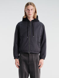 Salon C. Lundman - Hooded Bomber in Navy