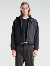 Salon C. Lundman - Hooded Bomber in Navy