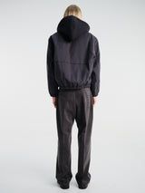 Salon C. Lundman - Hooded Bomber in Navy