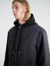 Salon C. Lundman - Hooded Bomber in Navy