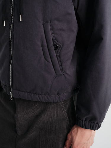 Salon C. Lundman - Hooded Bomber in Navy