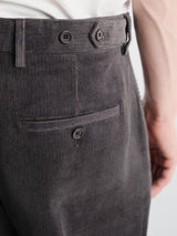 Salon C. Lundman - Loose Corduroy Trousers in Grey