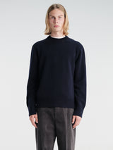 Salon C. Lundman - Chunky O-Neck in Navy