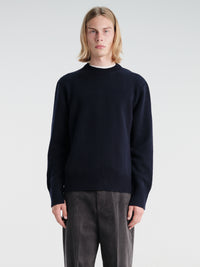 Salon C. Lundman - Chunky O-Neck in Navy