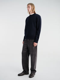 Salon C. Lundman - Chunky O-Neck in Navy
