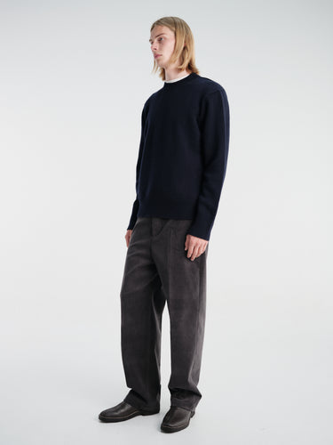 Salon C. Lundman - Chunky O-Neck in Navy