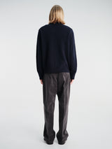 Salon C. Lundman - Chunky O-Neck in Navy