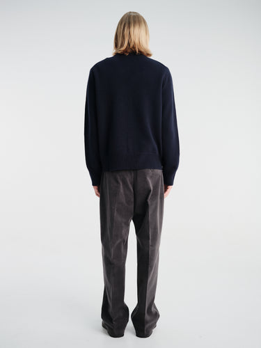 Salon C. Lundman - Chunky O-Neck in Navy