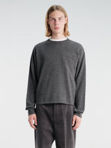 Salon C. Lundman - Loose Cashmere O-Neck in Grey