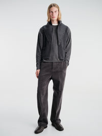 Salon C. Lundman - Loose Cashmere O-Neck in Grey