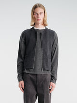 Salon C. Lundman - Zip Gilet in Grey