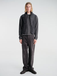 Salon C. Lundman - Zip Gilet in Grey