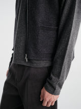 Salon C. Lundman - Zip Gilet in Grey
