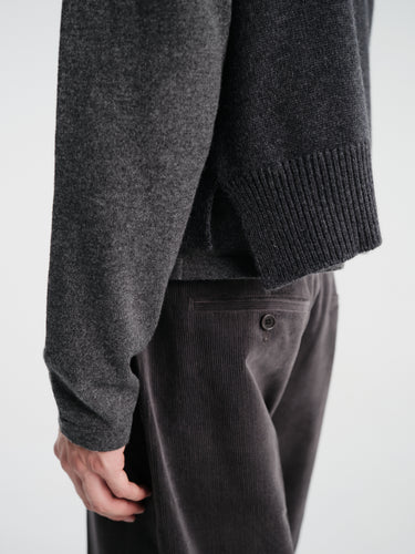 Salon C. Lundman - Zip Gilet in Grey