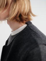 Salon C. Lundman - Zip Gilet in Grey