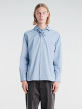 Salon C. Lundman - Bandana Shirt in Fine Polo Stripe