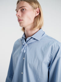 Salon C. Lundman - Bandana Shirt in Fine Polo Stripe
