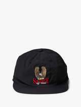 Satisfy - FliteSilk 5 Panel Pinch Cap in Black Eagle