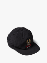 Satisfy - FliteSilk 5 Panel Pinch Cap in Black Eagle