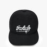 Satisfy - Flitesilk™ 5-Panel Pinch Cap in Black Offroad Enbroidery