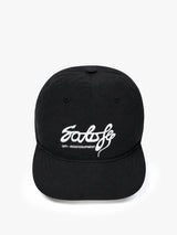 Satisfy - Flitesilk™ 5-Panel Pinch Cap in Black Offroad Enbroidery