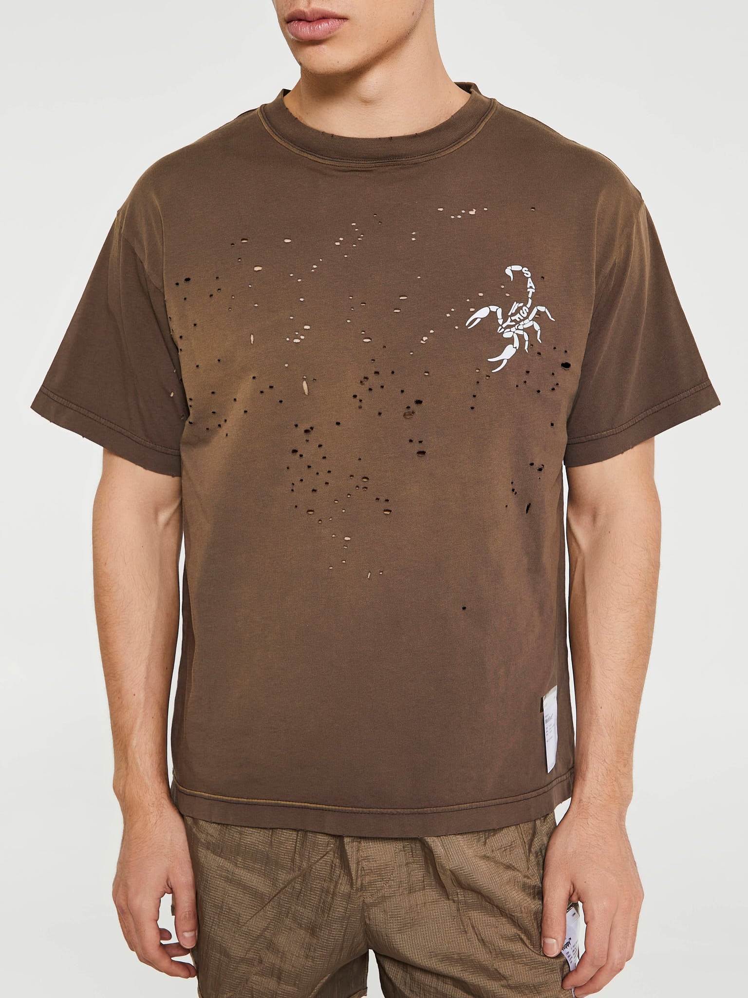 Satisfy - MothTech T-Shirt in Sun Bleached Brown