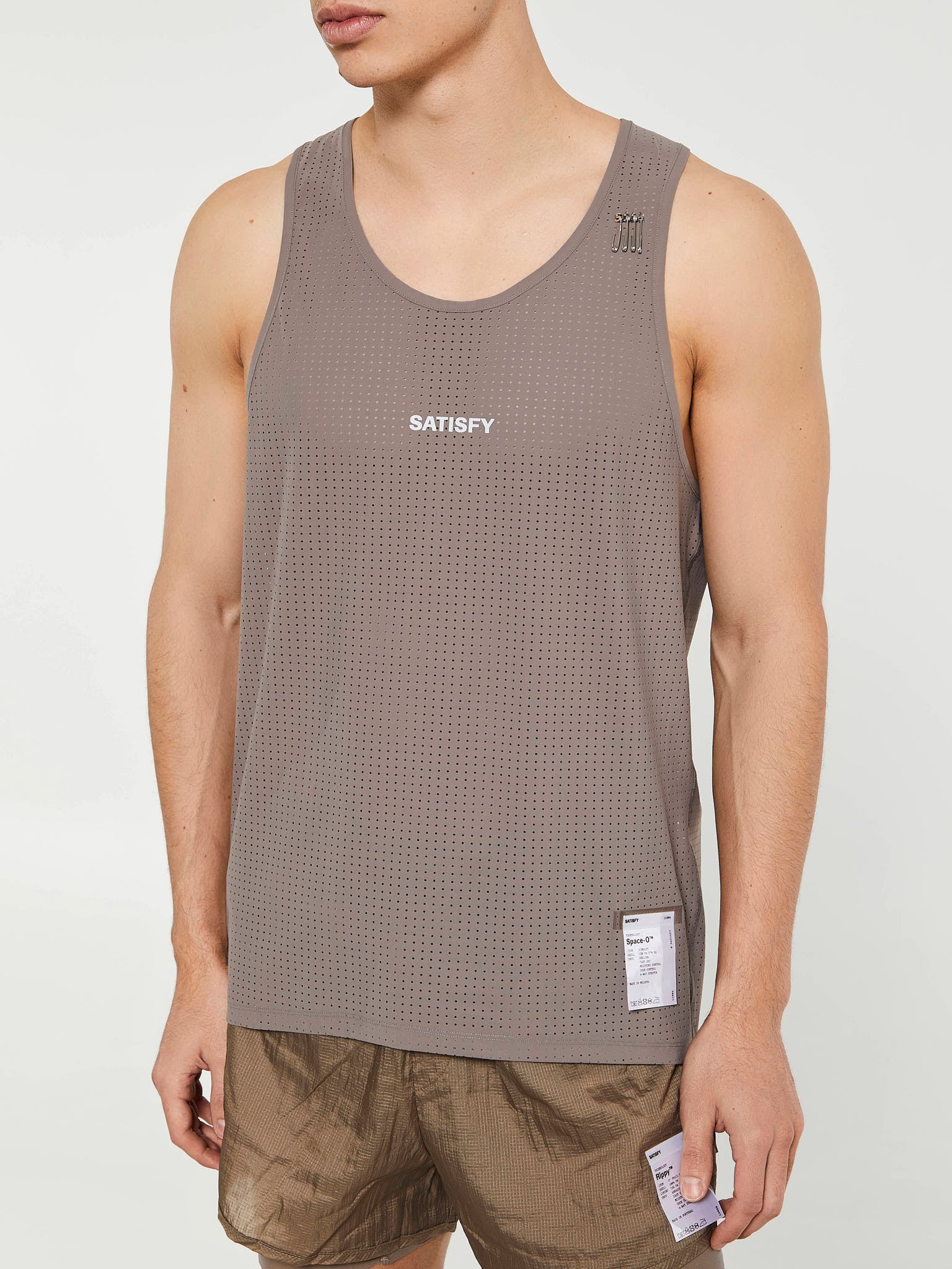 Satisfy - Space-O Singlet in Taupe