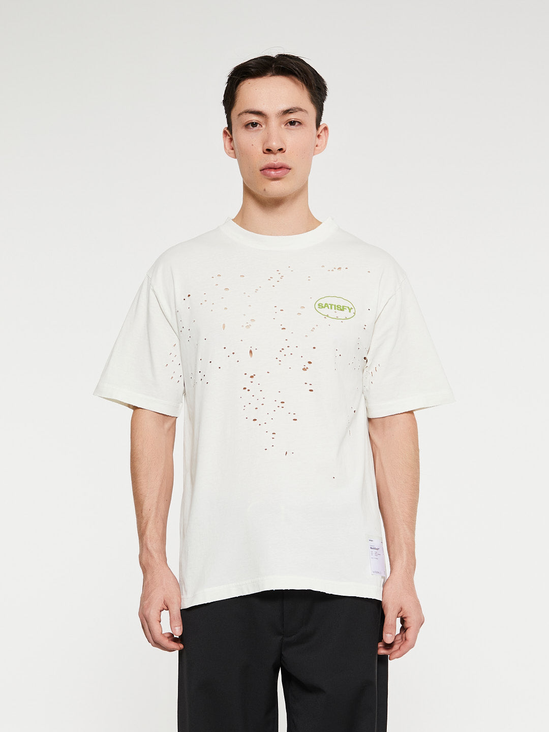 Satisfy - MothTech T-Shirt in Off-White
