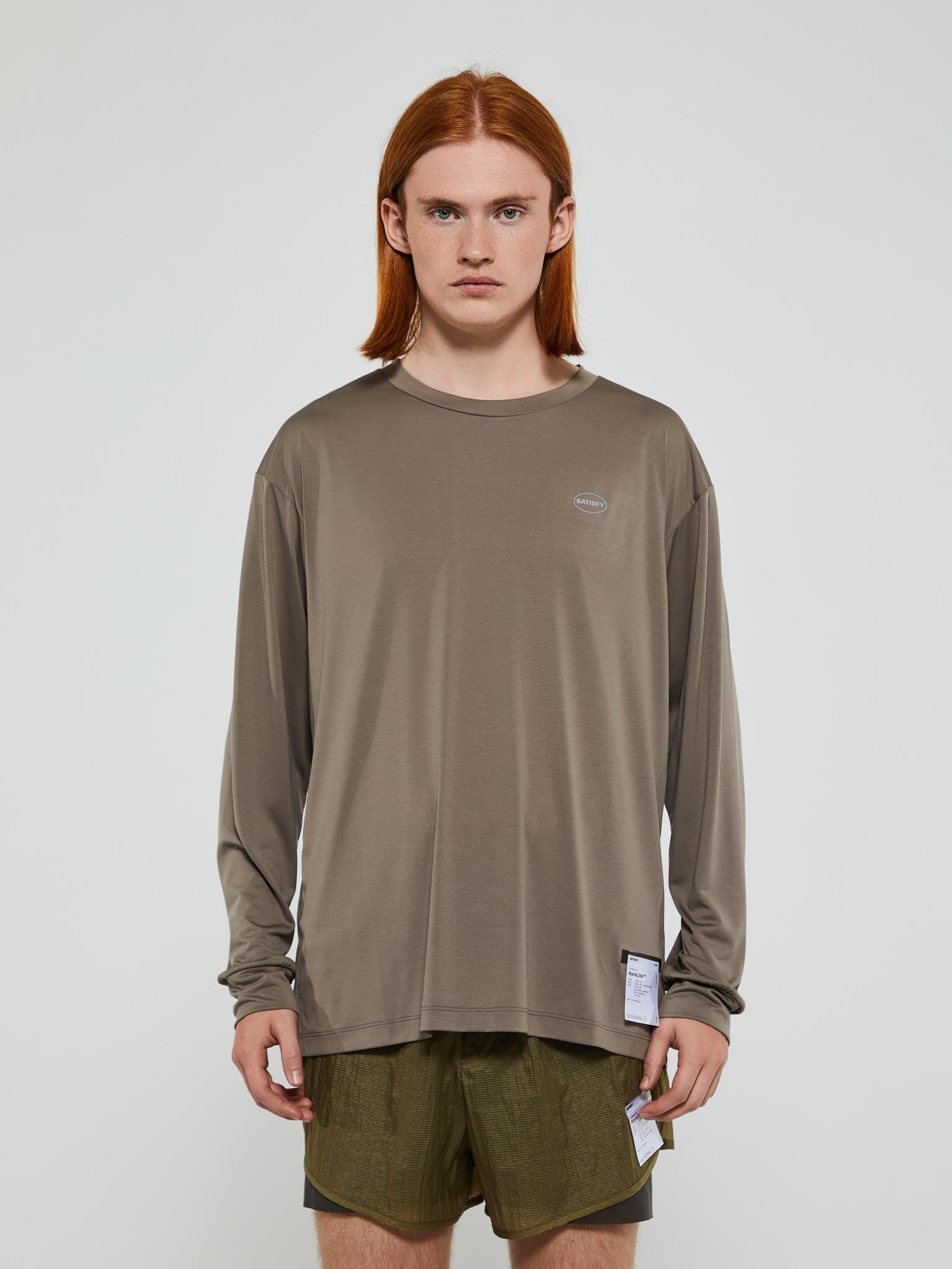 Satisfy - AuraLite Long T-Shirt in Falcon