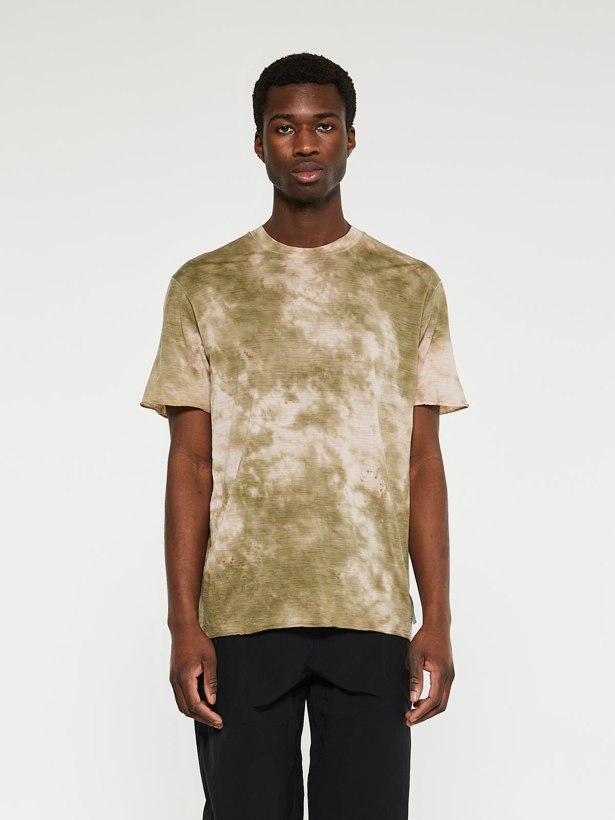 Satisfy - CloudMerino T-Shirt in Aloe Tie Dye
