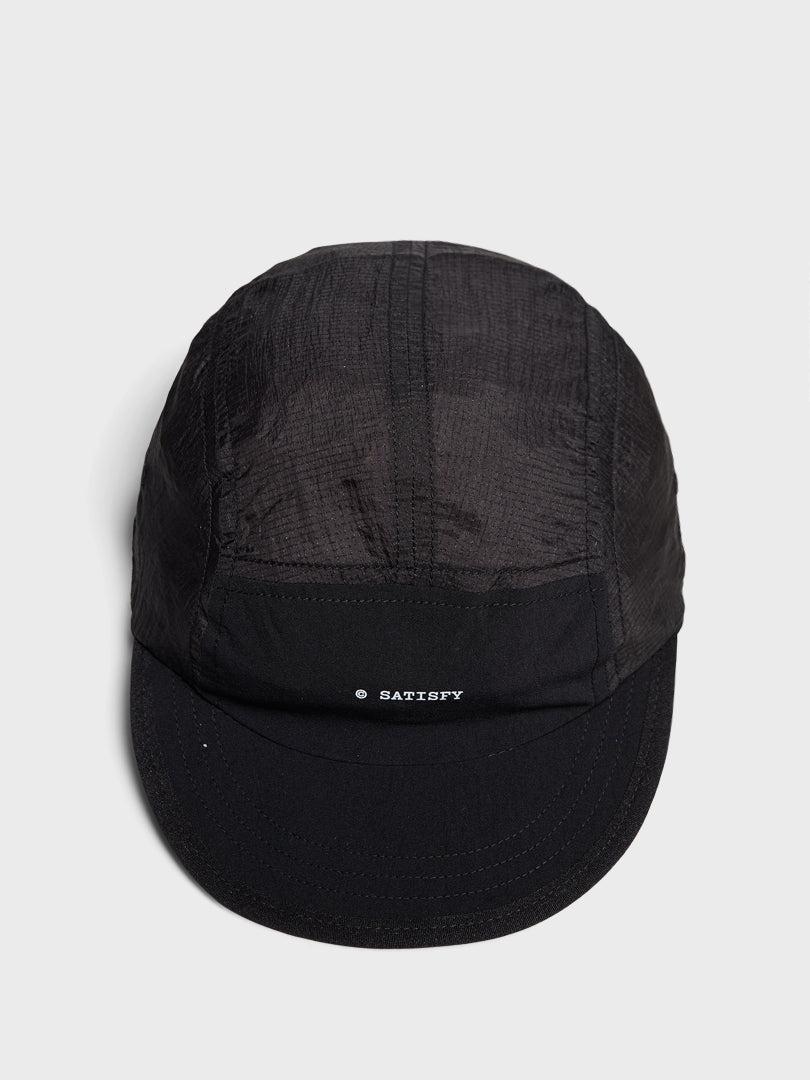 Satisfy - Rippy Trail Cap in Black