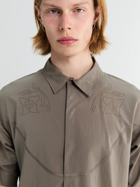 Satisfy - PeaceShell River Shirt Short Sleeves in Falcon