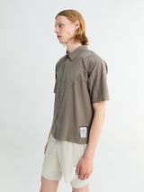 Satisfy - PeaceShell River Shirt Short Sleeves in Falcon