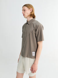Satisfy - PeaceShell River Shirt Short Sleeves in Falcon
