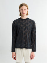 Satisfy - Space-Lace Long Tee in Black SA