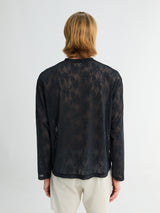Satisfy - Space-Lace Long Tee in Black SA
