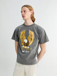 Satisfy - MothTech T-shirt in Faded Black