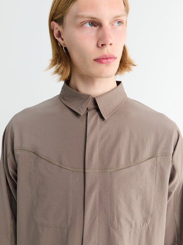 Satisfy - PeaceShell River Shirt in Falcon