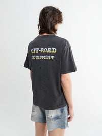 Satisfy - MothTech T-shirt in Aged Black