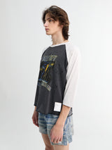 Satisfy - MothTech Baseball Tee in Off-White