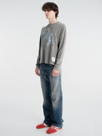 Satisfy - Mothtech™ Long Tee in Faded Black Scorpsleecepr