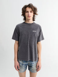 Satisfy - MothTech T-shirt in Aged Black