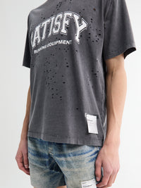 Satisfy - MothTech T-shirt in Aged Black