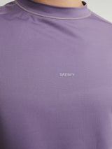 Satisfy - AuraLite Tech T-Shirt in Purple Sage