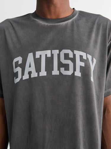 Satisfy - AuraLite T-Shirt in Pigment Black